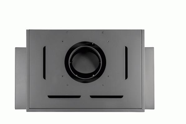 Камин МАДРИД на дровнике Гигант центральный черный\белый шамот в Мозыре