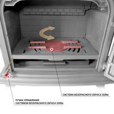 Печь-камин Везувий HR-15Р Антрацит в Мозыре