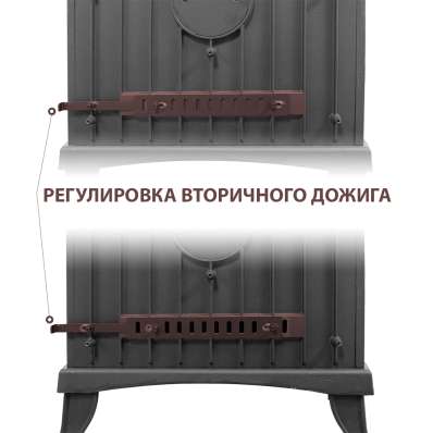 Печь-камин Везувий KZ-14Р Антрацит в Мозыре