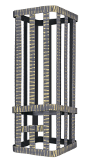 Сетка на трубу для Ураган 250х250х750 Гефест ЗК 18/25/30 под шибер купить в Мозыре