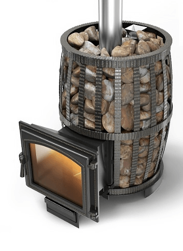 Печь для бани Везувий Легенда Русский Пар Ковка 18 (240) Амазонка бай фото в Мозыре