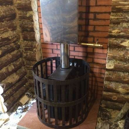 Печь для бани Везувий Легенда Ковка 12 (260) в Мозыре