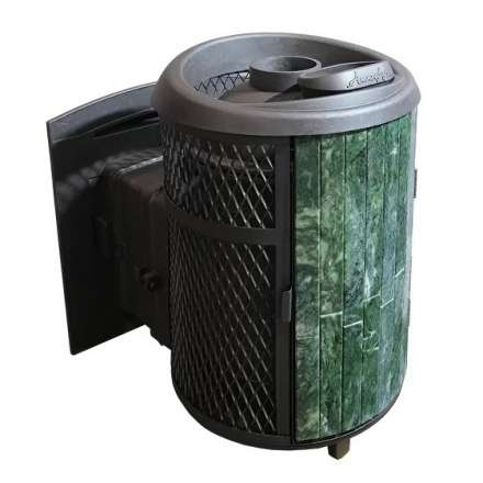 Банная печь ProMetall Атмосфера комбинированная сетка-ламель «Змеевик» Амазонка бай фото в Мозыре