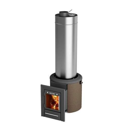 Печь для бани Термофор Скоропарка III INOX Люмина Б чёрная бронза Амазонка бай фото в Мозыре