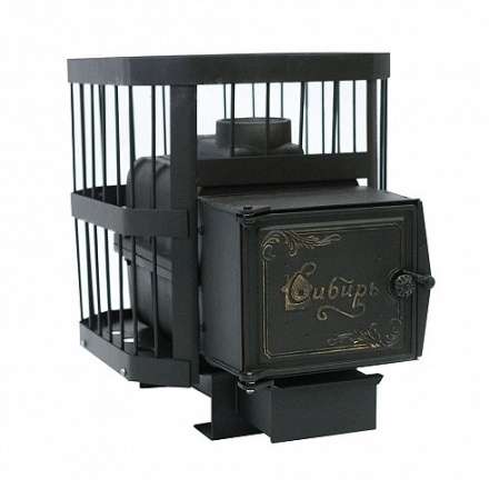 Печь банная Сибирь-15 (с выносным топочным каналом) в Мозыре