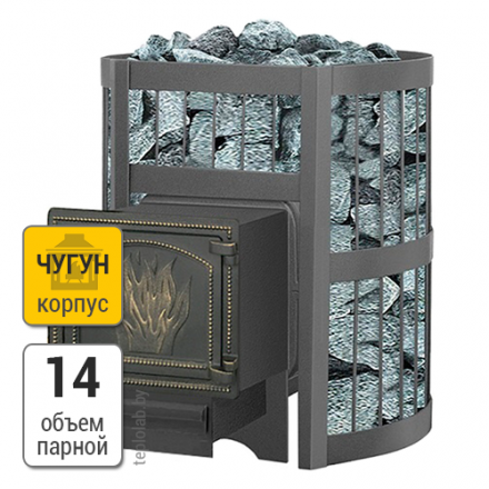 Печь для бани Везувий Легенда Стандарт 12 (ДТ-3) в Мозыре