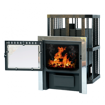 Печь банная Катунь со стеклом в Мозыре