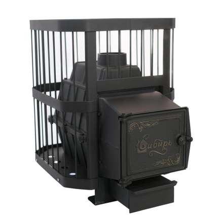 Печь банная чугунная СИБИРЬ 21 облегченная топка в Мозыре