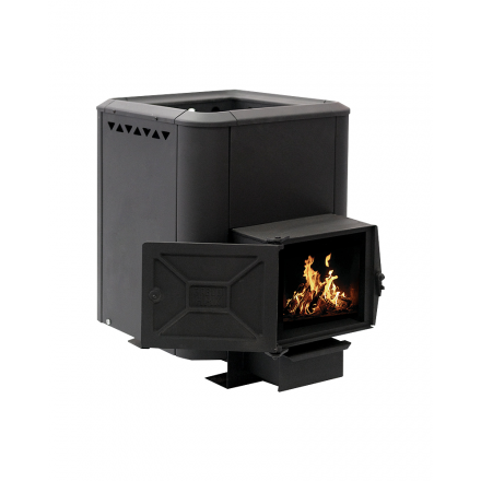 Печь банная Сибирь-15 с выносным топочным каналом (конвекционная) в Мозыре