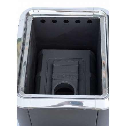 Печь банная Сибирь-18 (панорамное стекло, конвекционная) в Мозыре