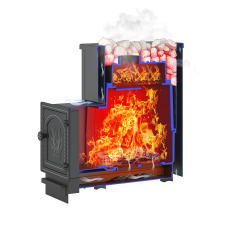 Печь для бани Везувий Сенсация 22 Антрацит (205) в Мозыре