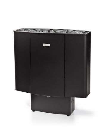 Электрическая печь Narvi Slim чёрная 9 кВт Амазонка бай фото в Мозыре