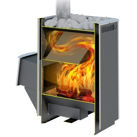 Печь для бани Теплодар Сибирь-30 ЛК в Мозыре