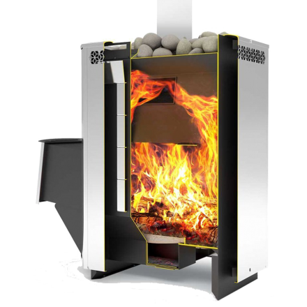 Печь для бани Теплодар Сахара-16 ЛНЗП Профи в Мозыре