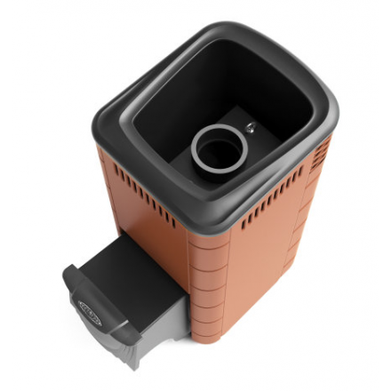 Печь для бани Термофор Каронада XXL Heavy Metal ДА терракота Амазонка бай фото в Мозыре