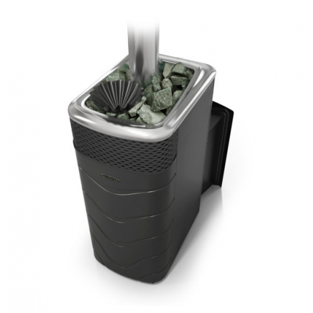 Печь для бани Термофор Гейзер Супер XXL Inox Витра ЗК антрацит Амазонка бай фото в Мозыре