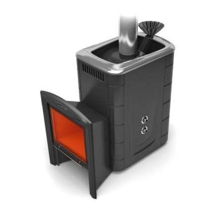 Печь для бани Термофор Гейзер 2014 Inox Витра ЗК ТО антрацит купить в Мозыре