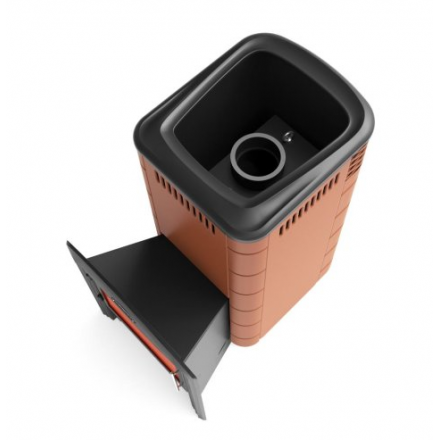 Печь для бани Термофор Каронада XXL Heavy Metal Витра терракота Амазонка бай фото в Мозыре