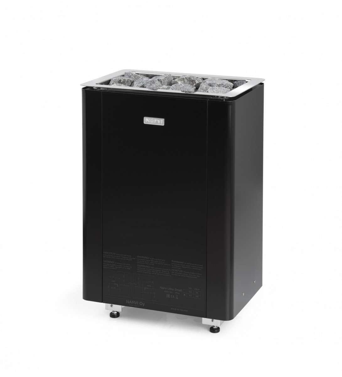 Электрическая печь Narvi Ultra Small чёрная 6 кВт Амазонка бай фото в Мозыре