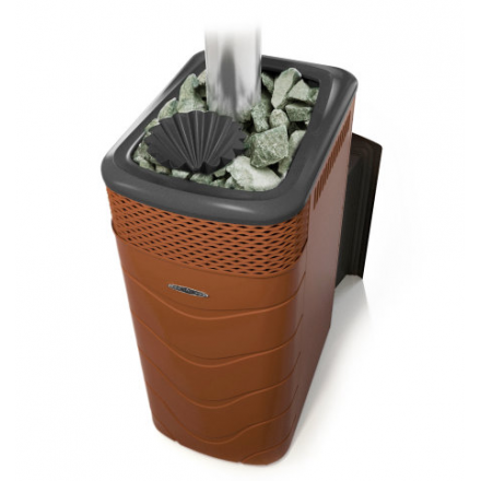 Печь для бани Термофор Гейзер XXL 2017 Carbon Витра ЗК терракота Амазонка бай фото в Мозыре