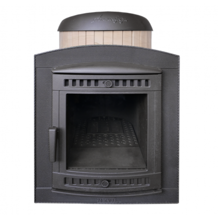 Банная печь ProMetall Атмосфера Про Ламели Окаменевшее дерево перенесённый рисунок Амазонка бай фото в Мозыре