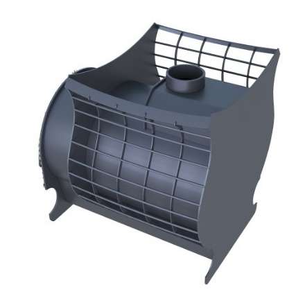 Печь для бани Царь-печи Елисей 8 мм в Мозыре