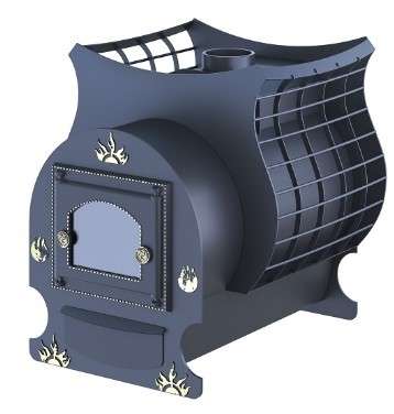 Печь для бани Царь-печи Елисей Премиум 8 мм Амазонка бай фото в Мозыре