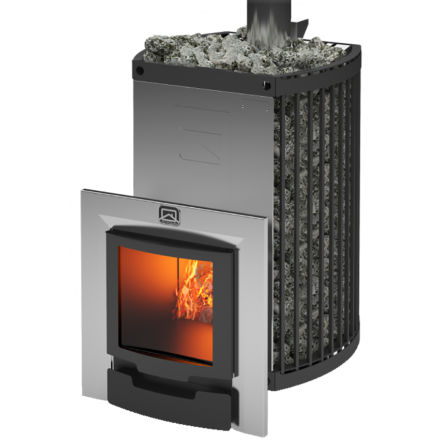 Печь для бани Теплодар Домна-Сетка 20 ЛК Панорама Амазонка бай фото в Мозыре