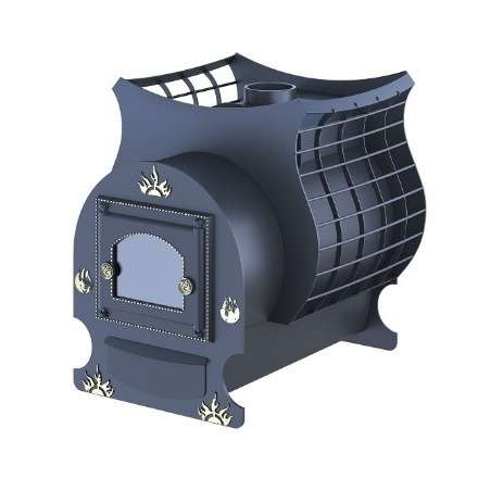 Печь для бани Царь-печи Елисей Премиум 10 мм Амазонка бай фото в Мозыре