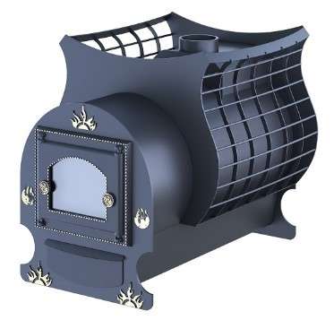 Печь для бани Царь-печи Святогор Премиум 8 мм Амазонка бай фото в Мозыре