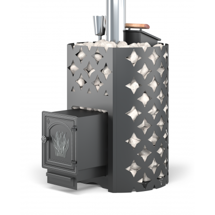 Банная печь ЭТНА 18 (ДТ-4) Закрытая каменка Амазонка бай фото в Мозыре