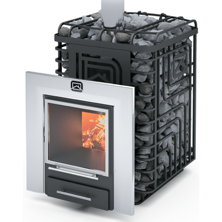 Печь для бани Теплодар Сибирский Утес-20 ЛП Профи Панорама Амазонка бай фото в Мозыре