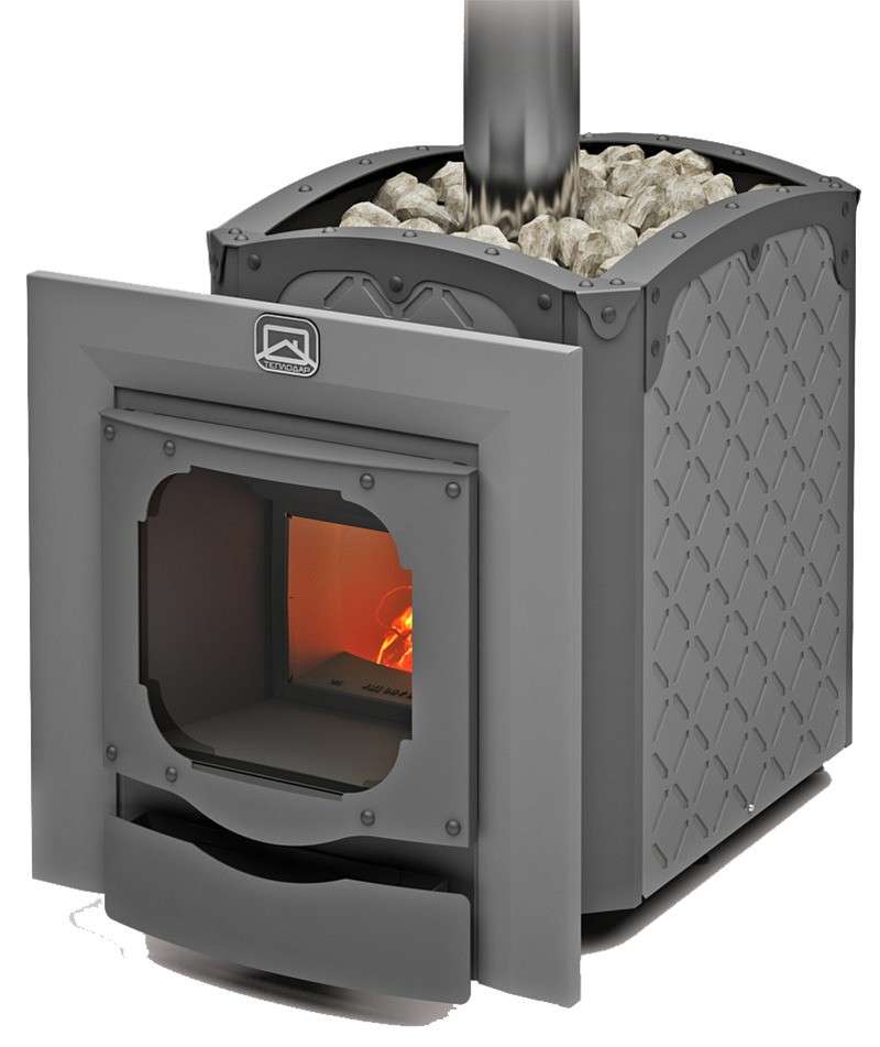 Печь для бани Теплодар Былина-18Ч Панорама Амазонка бай фото в Мозыре