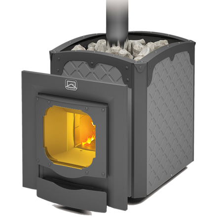 Печь для бани Теплодар Былина-24Ч Панорама Амазонка бай фото в Мозыре