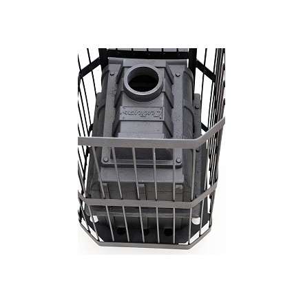 Печь банная Сибирь-24 (панорамное стекло, сетка квадрат) в Мозыре