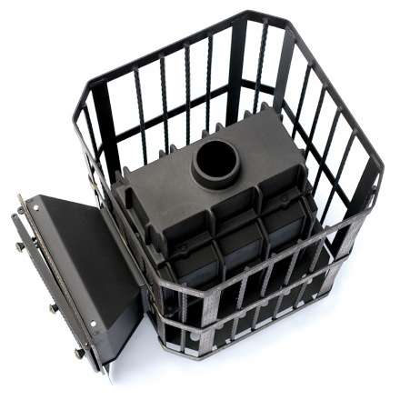 Печь банная Сибирь-32 с каминной дверцей в Мозыре