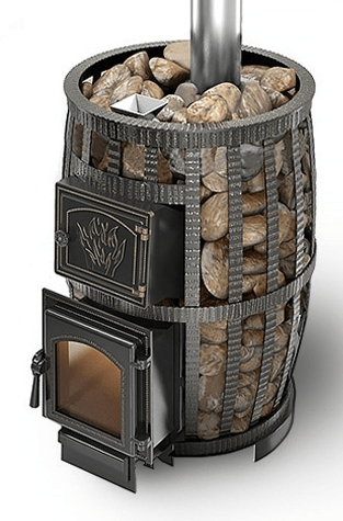 Печь для бани Везувий Легенда Русский Пар Ковка 18 (270) б/в в Мозыре