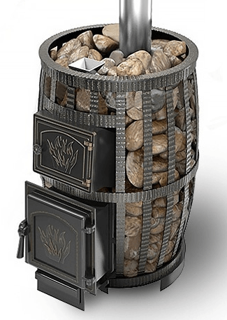 Печь для бани Везувий Легенда Русский Пар Ковка 24 (271) б/в в Мозыре