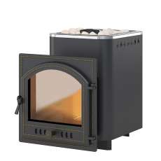 Печь для бани Везувий Русичъ Антрацит 16 (205) Амазонка бай фото в Мозыре