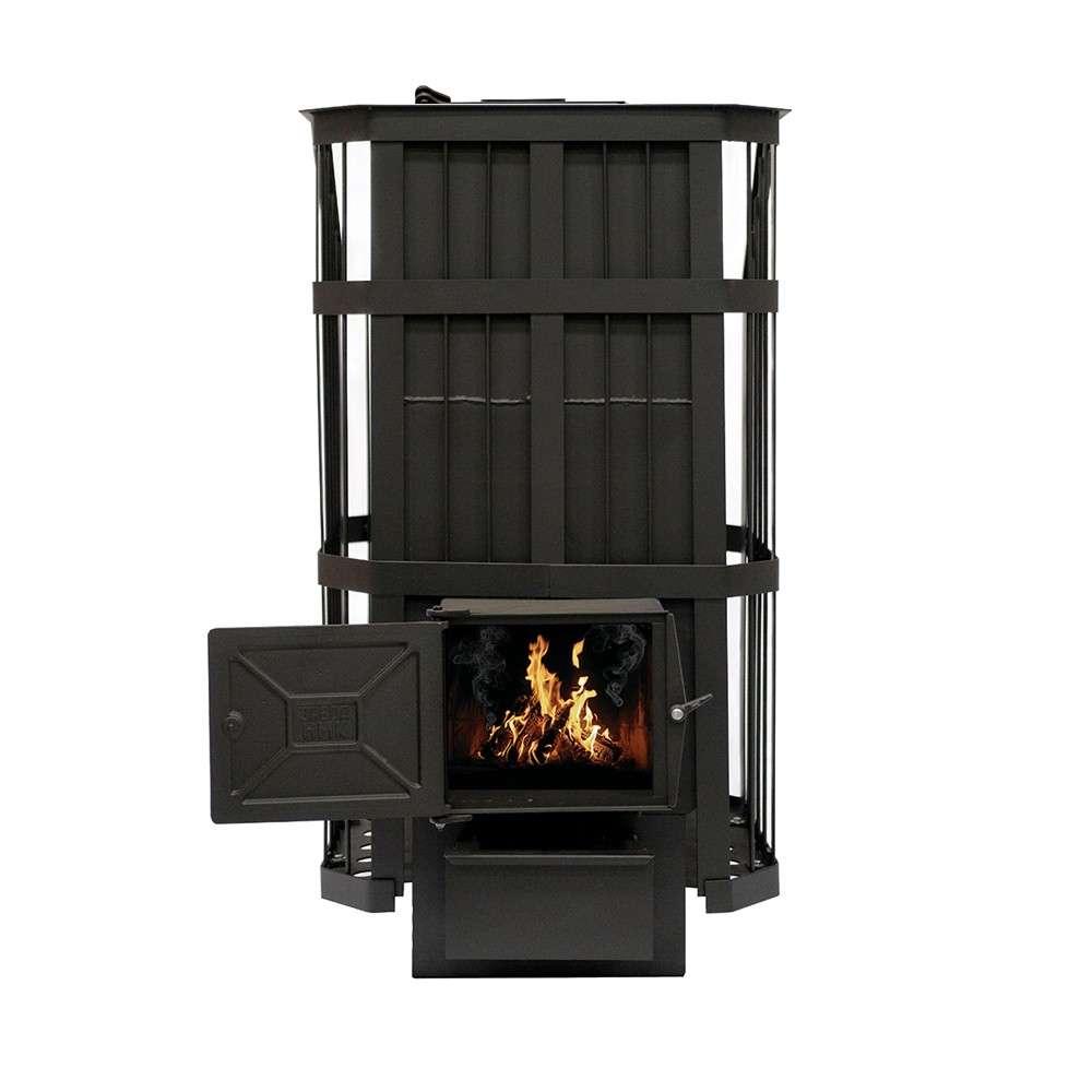 Печь банная Сибирь с закрытой каменкой Амазонка бай фото в Мозыре