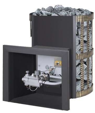 Печь газодровяная для бани Везувий Скиф Ковка 18 (ДТ-3) купить в Мозыре