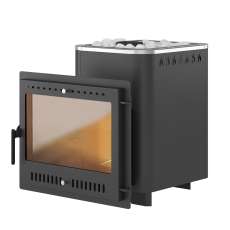 Печь для бани Везувий Русичъ Антрацит 16 Панорама Амазонка бай фото в Мозыре