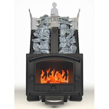 Печь для бани Добросталь Августа стоун стронг панорамная Амазонка бай фото в Мозыре