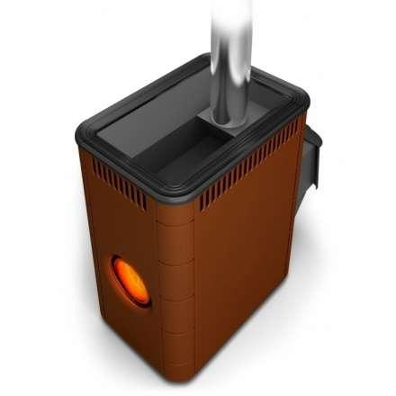 Печь для бани Термофор Аврора Inox ДА Иллюминатор терракота купить в Мозыре