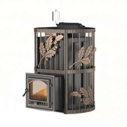 Печь для бани Везувий Эверест Inox 15 (210) Ковка Амазонка бай фото в Мозыре