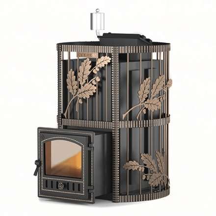 Печь для бани Везувий Эверест Inox 25 (280) Ковка Амазонка бай фото в Мозыре