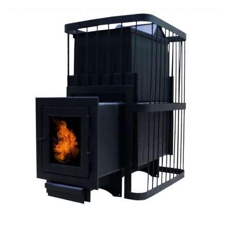Печь банная ComfortProm РЕТРО СТАЛЬ 8 мм закр. каменка стекло 26 м3 купить в Мозыре