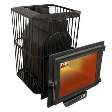 Банная печь Пегас 26 панорама сетка фото в Мозыре