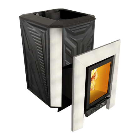 Банная печь Пегас 16 стекло нерж конвекция амазонка бай фото в Мозыре