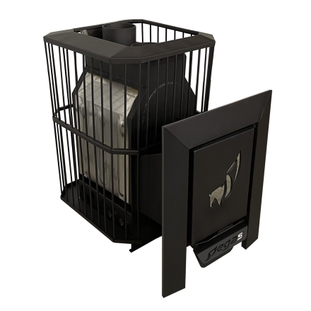 Банная печь Пегас 16 нерж сетка фото в Мозыре